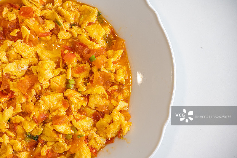 番茄炒蛋图片素材