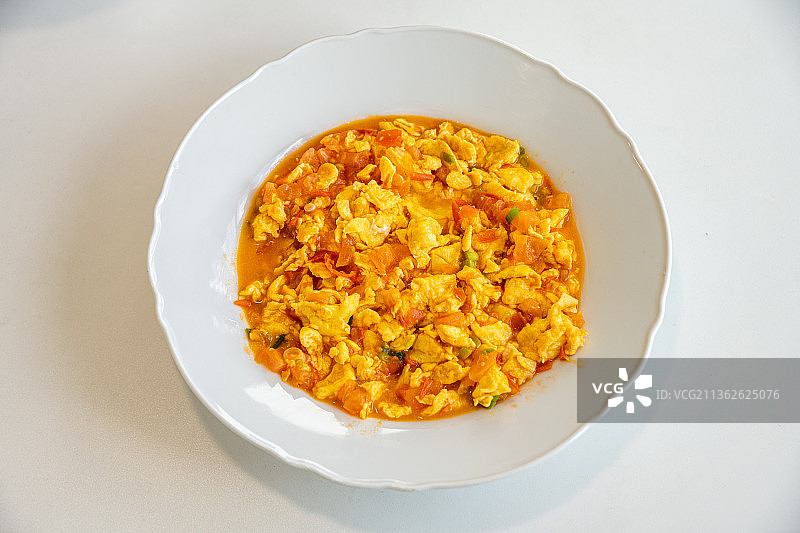 番茄炒蛋图片素材