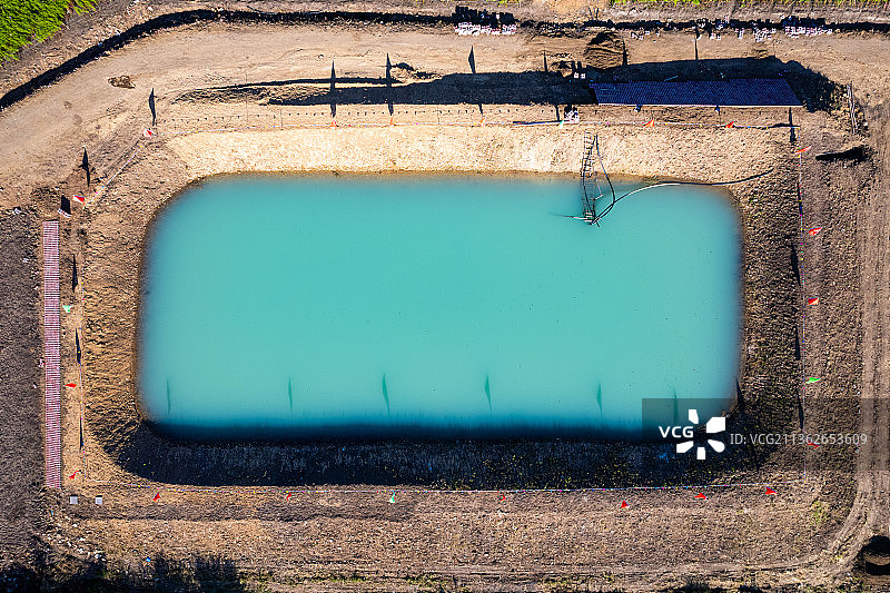 蓄水池图片素材