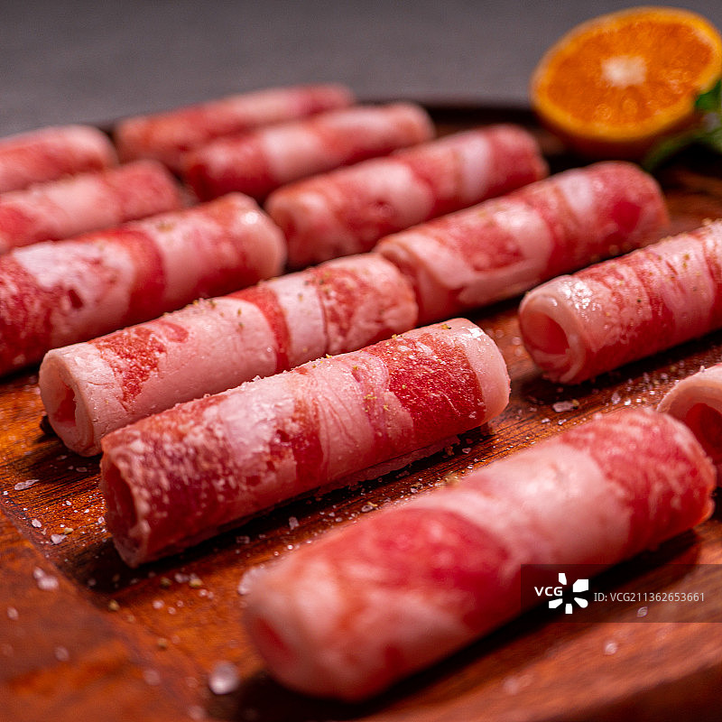 羊肉卷图片素材