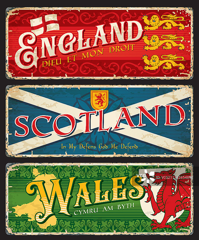 英格兰苏格兰威尔士英国地区板块图片素材