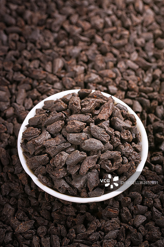 云南孟海茶化石，七两碎银图片素材