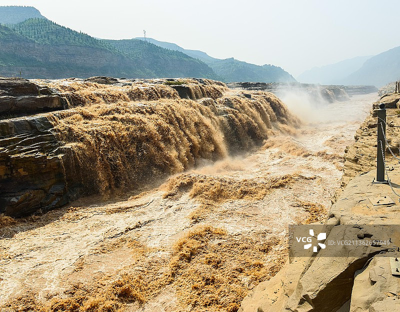 西安黄河壶口瀑布图片素材