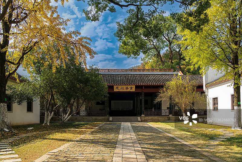 湖南岳麓书院建筑与景点－讲堂图片素材