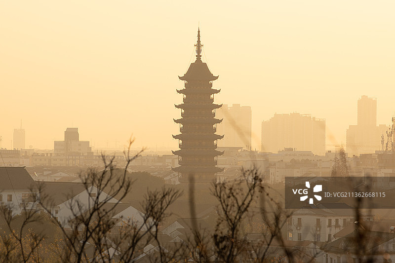 常熟方塔图片素材