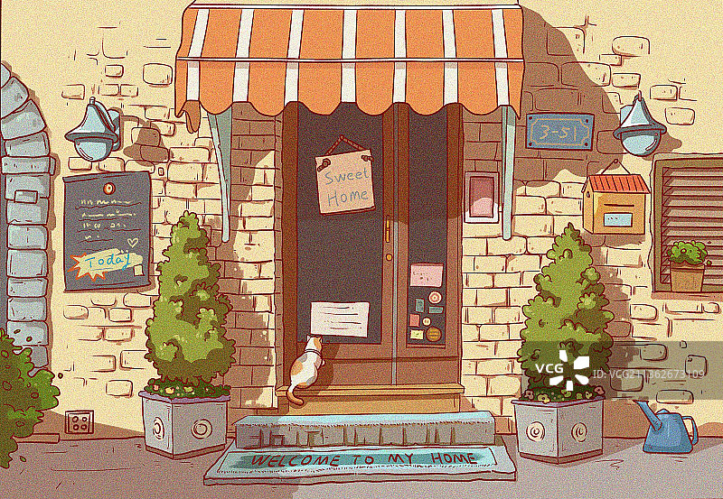 温馨的房子图片素材