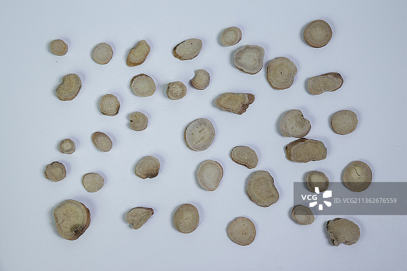 中国古风背景的中药白芍特写图片素材