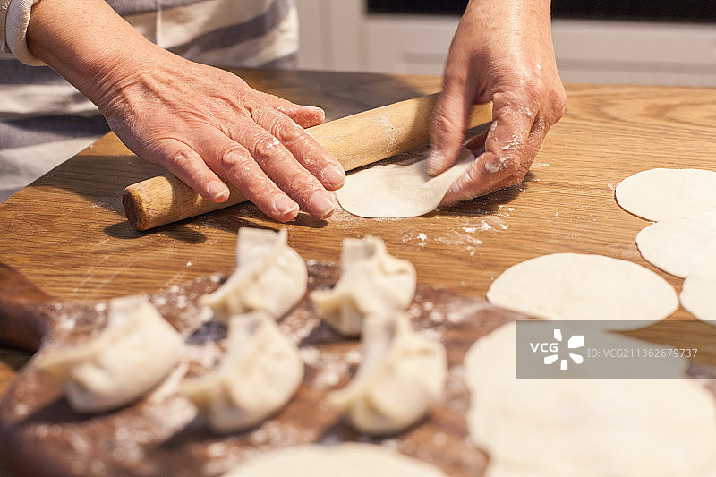 包饺子图片素材