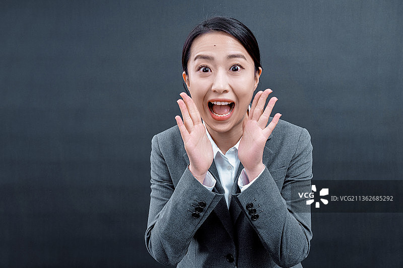 女白领表情包图片素材