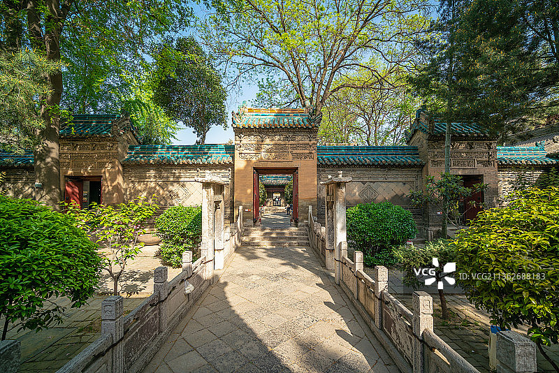 西安化觉巷清真寺图片素材