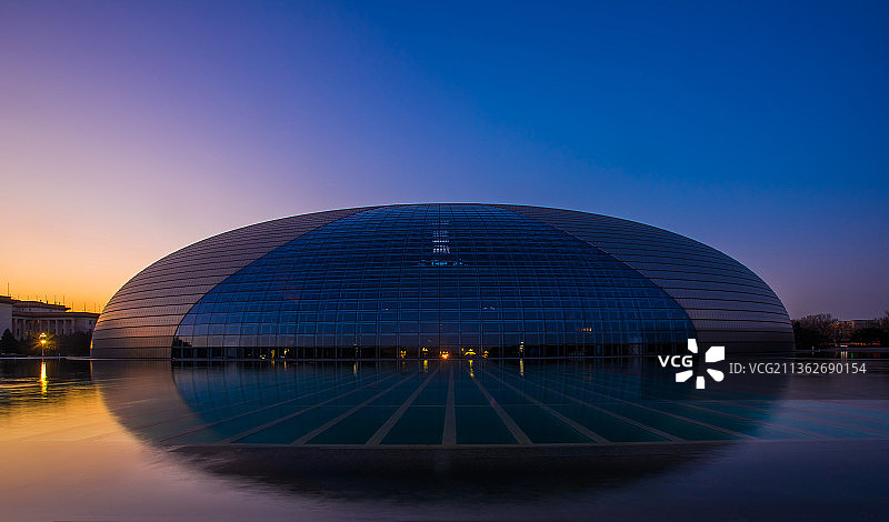 北京国家大剧院图片素材