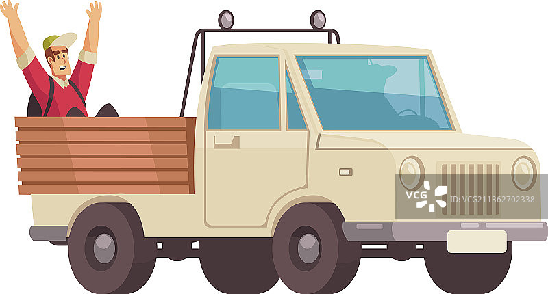 搭便车场景图片素材