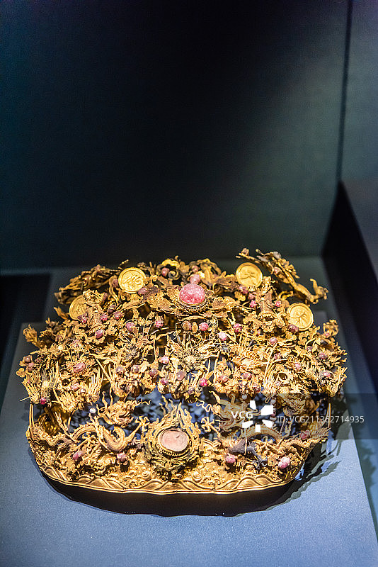 清代金凤冠图片素材