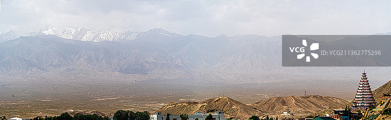 青海格尔木的自然景色图片素材