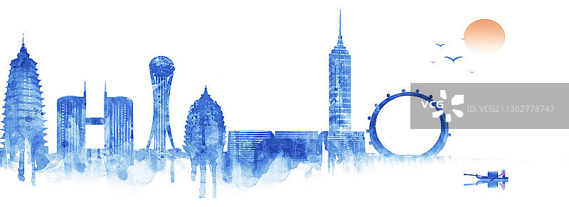 常州城市建筑图片素材