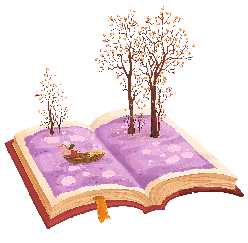 创意书籍插画元素7图片素材