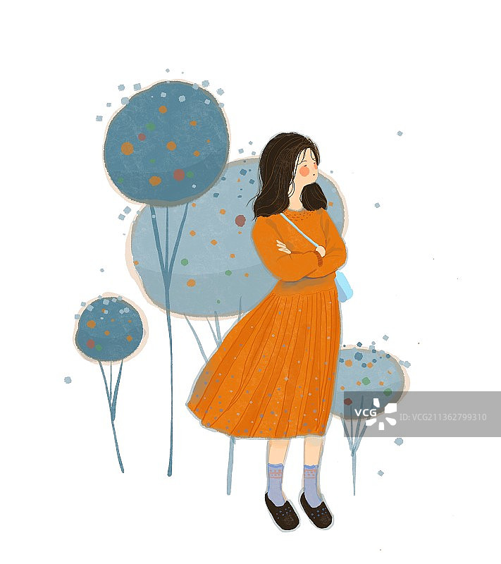 手绘插画图片素材