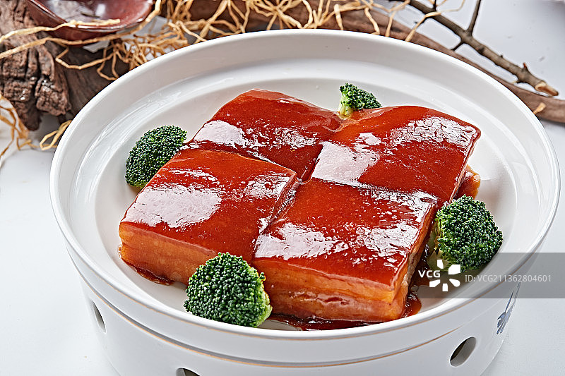 一品四方毛氏红烧肉图片素材