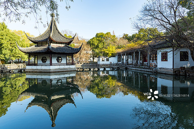 苏州西园寺图片素材