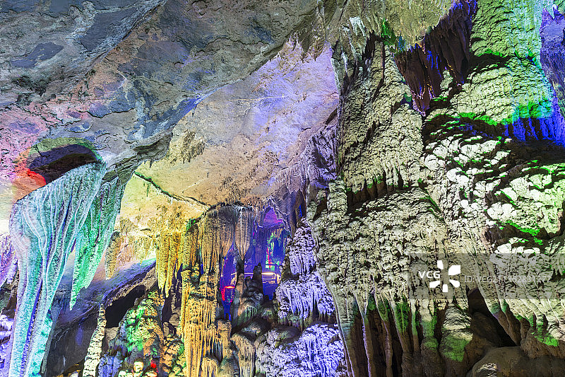 湖南永州景点舜皇岩内景图片素材