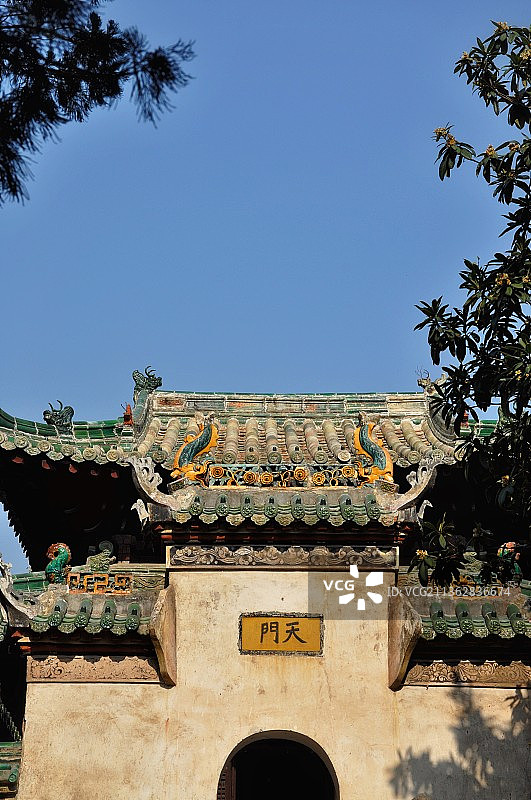 荆州开元观图片素材