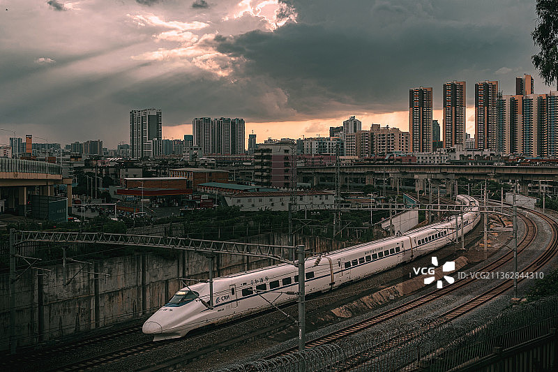 城区铁路图片素材