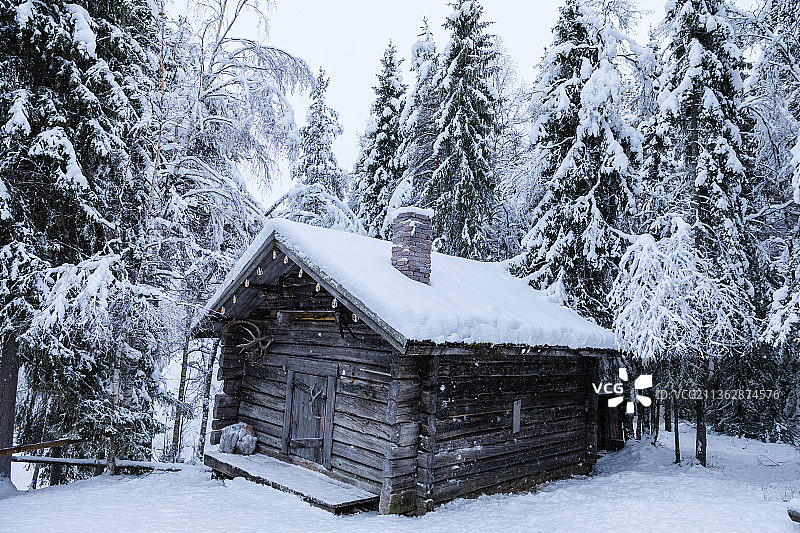 芬兰拉普兰罗瓦涅米风光图片素材