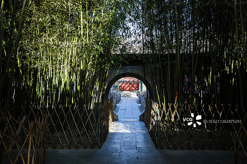 北京恭王府图片素材