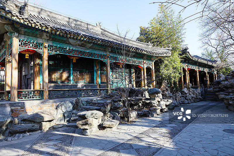 北京恭王府图片素材