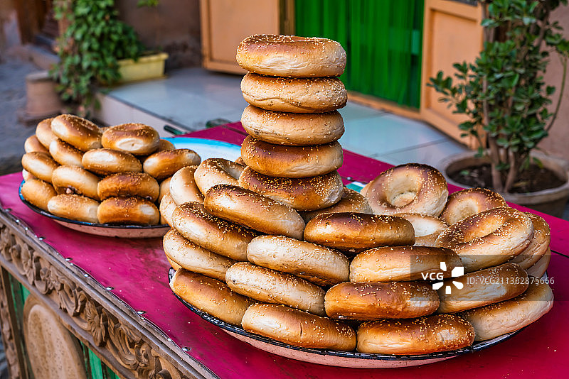 新疆传统视频-馕图片素材