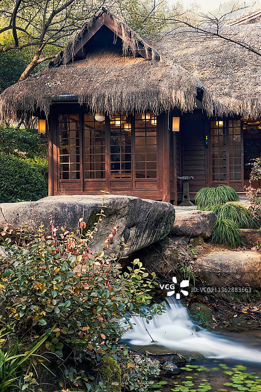 初冬小景图片素材