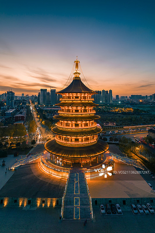 天堂晚霞图片素材