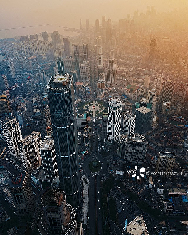 大连中山广场图片素材