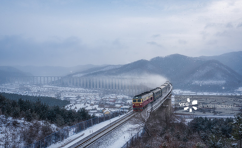 雪国列车图片素材