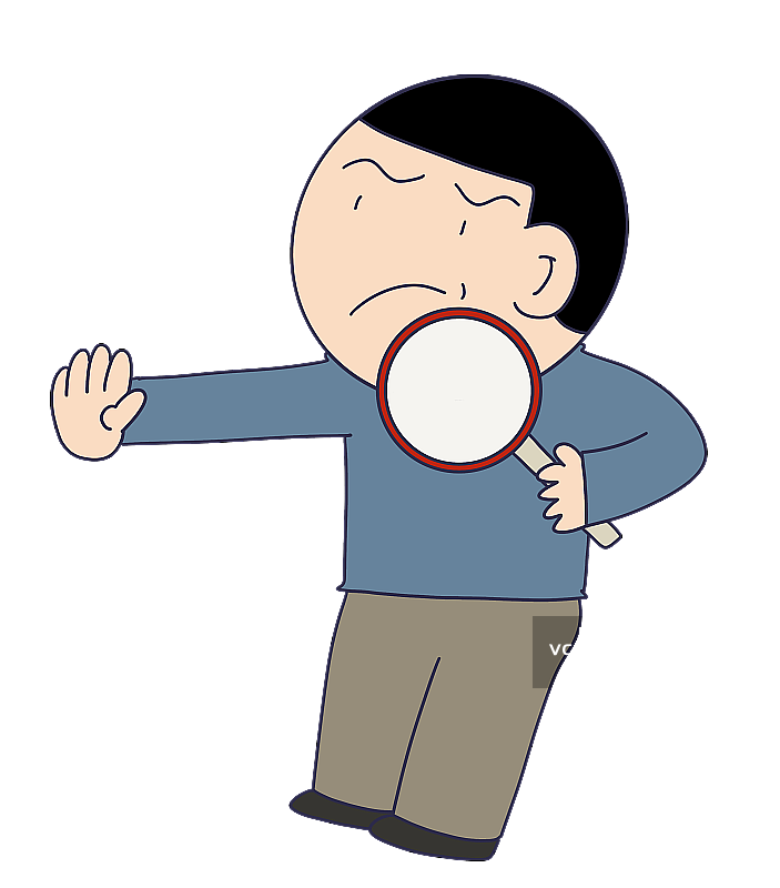 元素：拒绝的人物图片素材