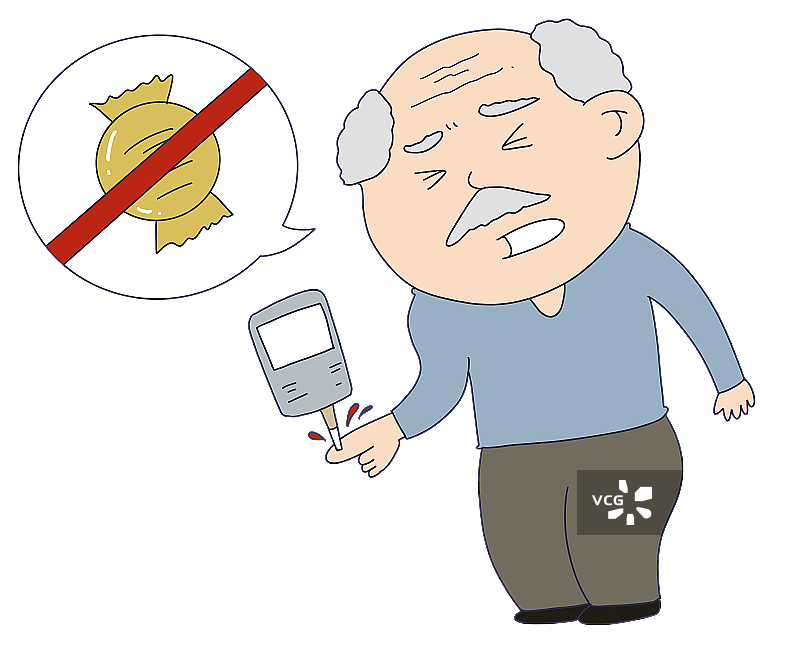 元素：糖尿病测血糖图片素材