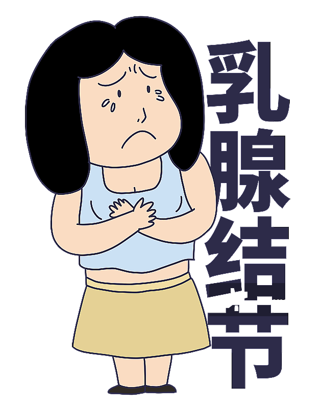 元素：乳腺结节图片素材