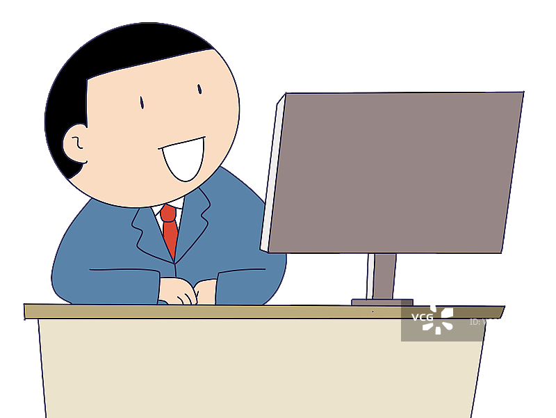 元素：工作中的人物图片素材