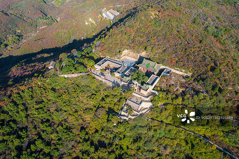 龙山昊天观图片素材