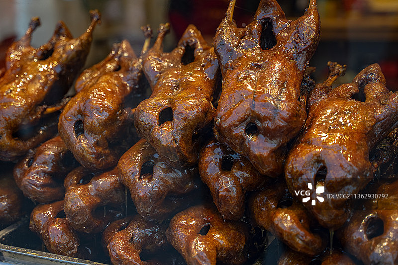 四川省乐山市特色美食甜皮鸭图片素材