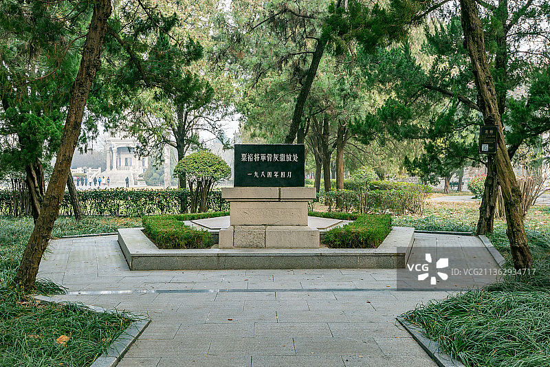 华东革命烈士陵园图片素材