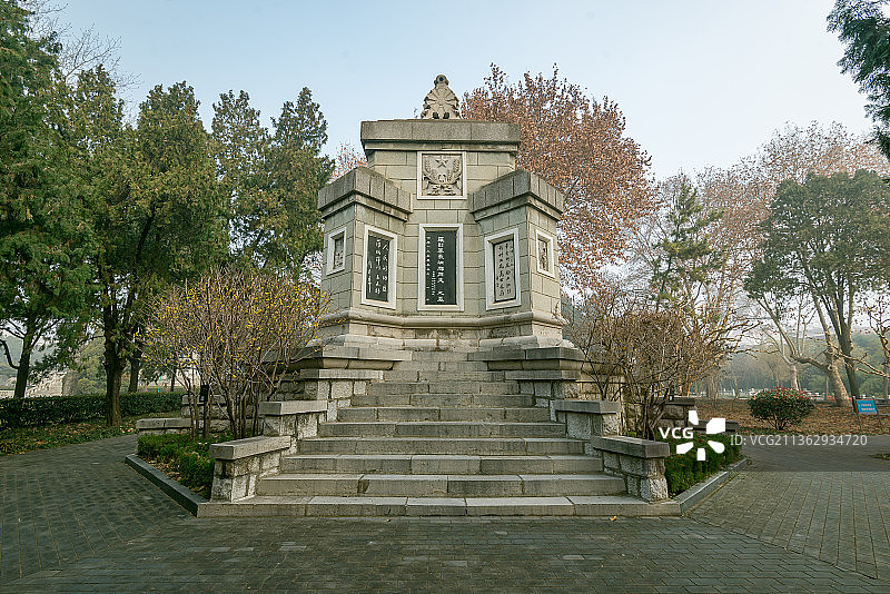 华东革命烈士陵园图片素材