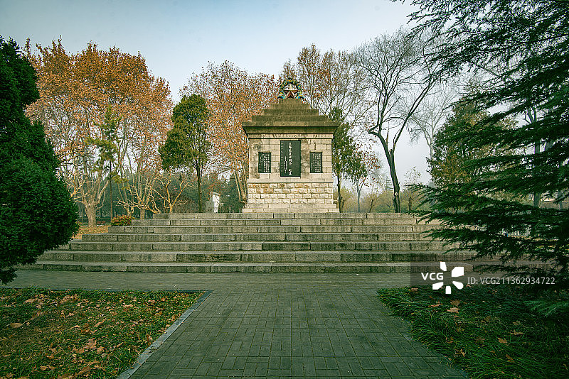 华东革命烈士陵园图片素材