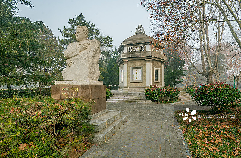 华东革命烈士陵园图片素材