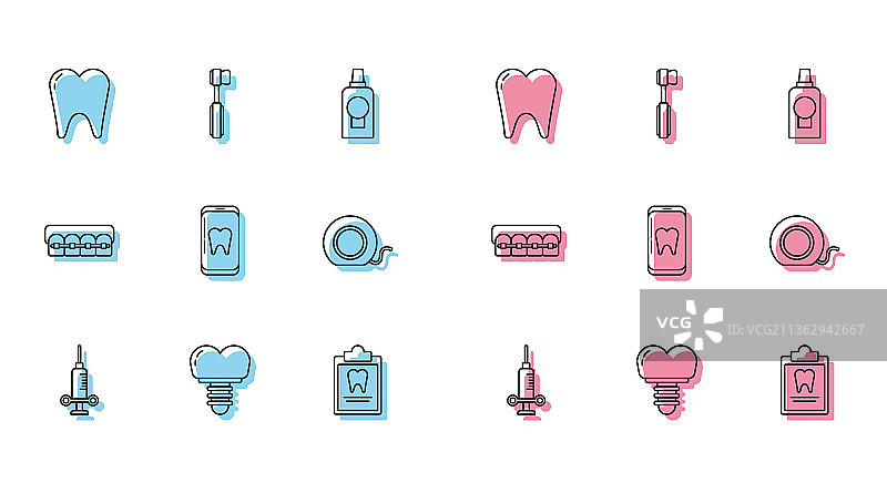 牙科医疗注射器种植牙图片素材