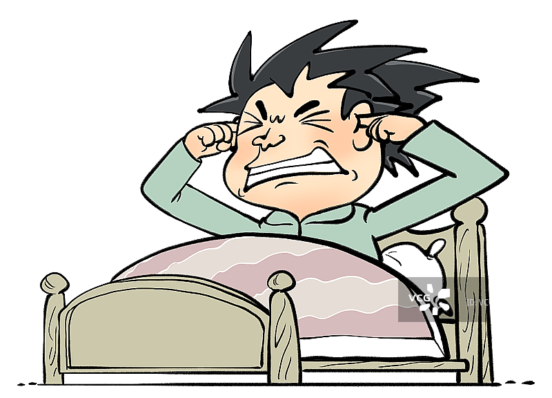 噪声污染图片素材