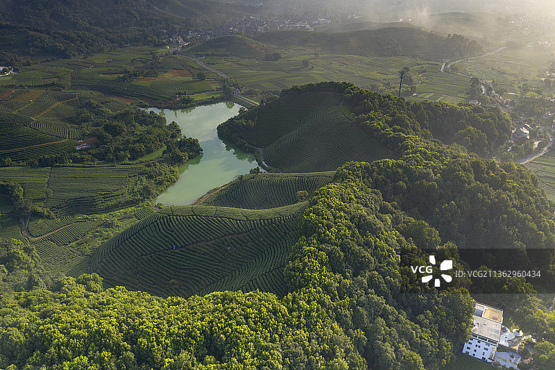 杭州龙坞镇西山森林公园图片素材