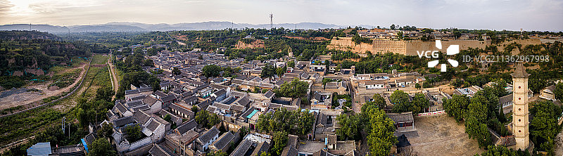 陕西韩城党家村图片素材