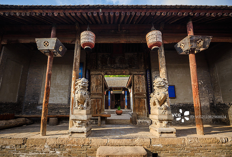 陕西韩城党家村图片素材