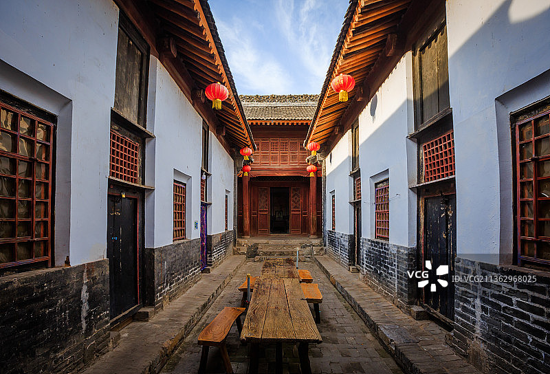 陕西韩城党家村图片素材